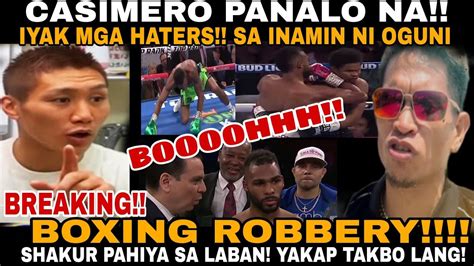 Breaking Casimero Panalo Iyak Mga Haters Sa Inamin Ni Oguni Shakur