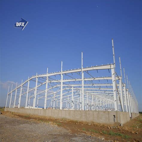 Large Span Workshop Galvanized Steel Structure Warehouse Prefabricated