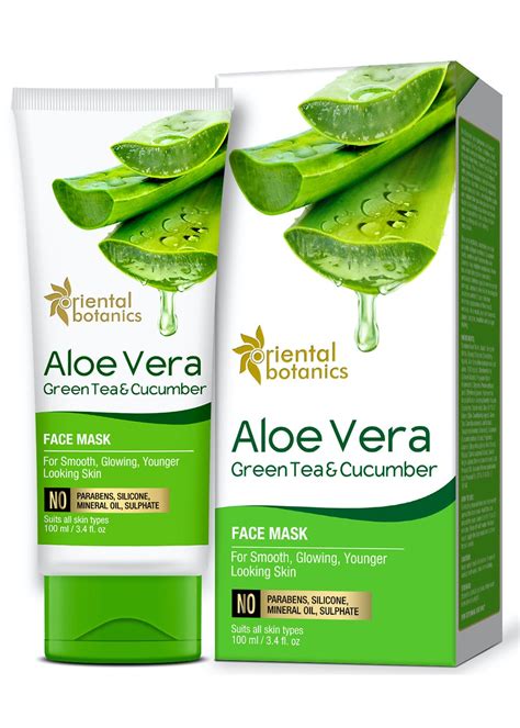 Get Aloe Vera, Green Tea & Cucumber Face Mask at ₹ 349 | LBB Shop