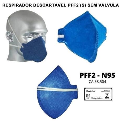 Kit M Scara Pff Delta Plus Clipe Nasal Certificado Do