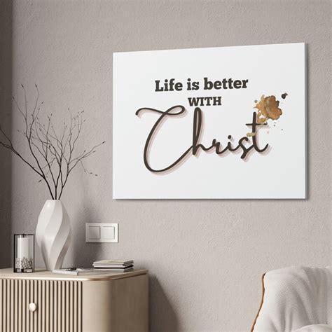 Bible Verse Canvas Wall Art Scripture Wall Art Christian Wall Art