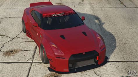 Nissan Gt R Wide Body R35 Para Gta 5