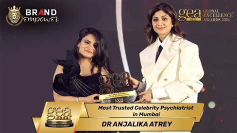 Dr Anjalika Atrey Wins Gea Global Excellence Awards By