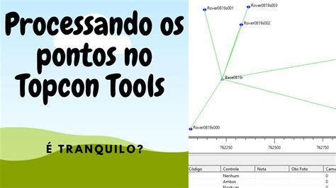 Georreferenciamento Processando No Topcon Tools YouTube