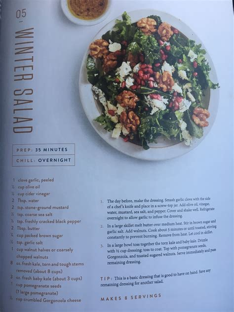 Winter Salad Pomegranate Seeds Side Recipes Winter Salad Food
