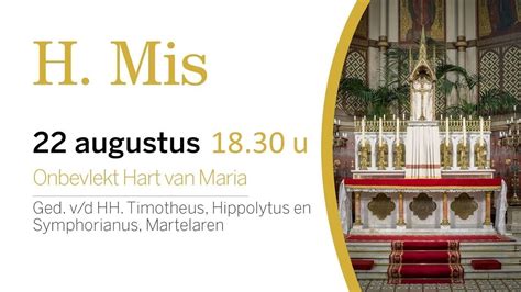 FSSPX Antwerpen 22 08 FEEST Van Het ONBEVLEKT HART Van MARIA YouTube