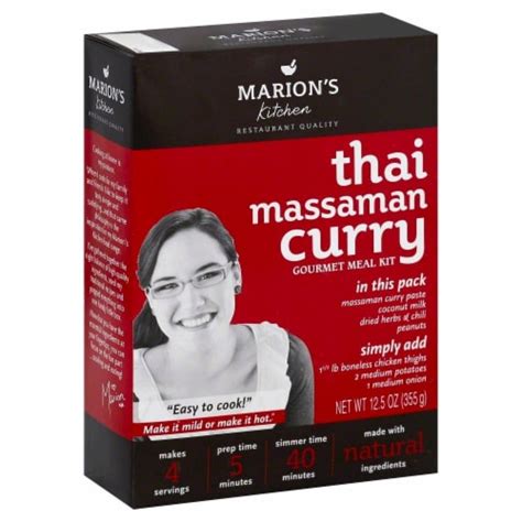 Marions Kitchen Thai Massaman Curry Meal Kit 125 Oz Kroger