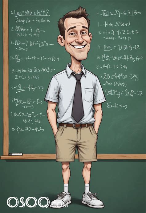 Cartoon Pic Of A Teacher Caricature Drawing Osoq