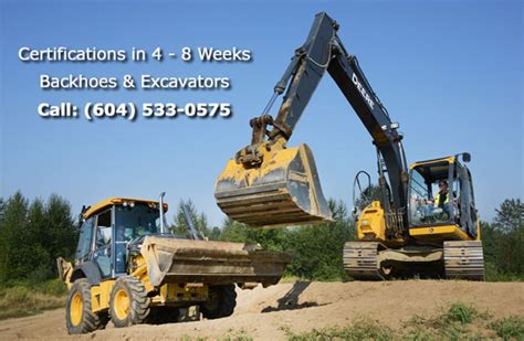 Construction, Heavy Equipment Operator Training Courses Langley BC