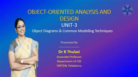 OOAD UNIT 3 Object Diagrams Common Modeling Techniques VNITSW