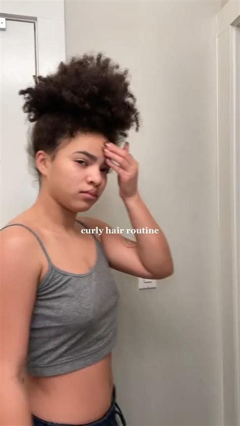 4B Curly Natural Hair Wash Routine Video In 2024 Afro Hair Routine