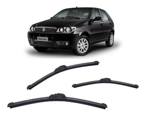 Kit Palhetas Limpador Parabrisa Fiat Palio 96 Até 2010 Mercado Livre