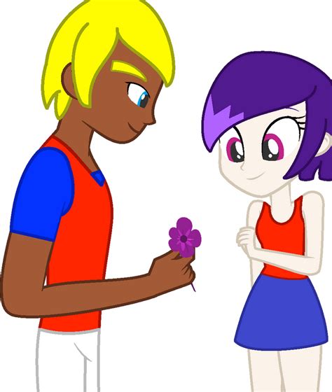 Kieran Gives Skylar A Flower By Kieransonicfan On Deviantart