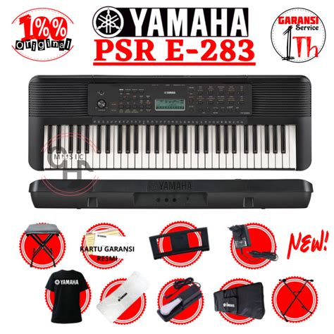 Jual Yamaha PSR E283 Keyboard Yamaha Psr E 283 Portable Keyboard New