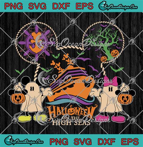 Halloween On The High Seas SVG Disney Cruise Halloween SVG PNG EPS