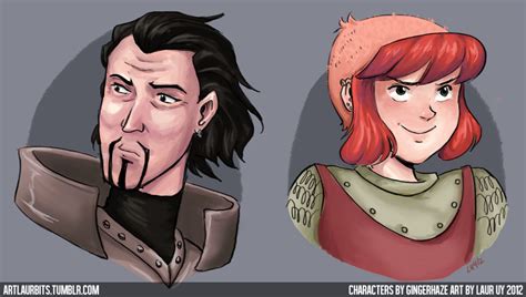 Nimona and Ballister Blackheart by laurbits on DeviantArt