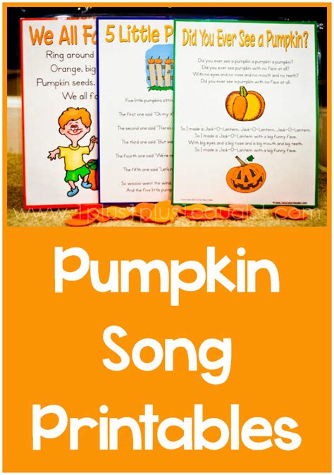 Something Special ~ Pumpkin Songs - 1+1+1=1