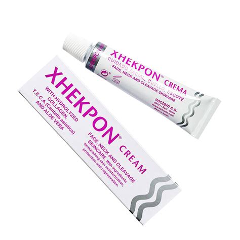 Crema Xhekpon Para El Cuidado De La Piel Del Rostro Cuello Y Escote