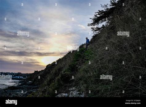 On the Saint-Brieuc Bay (Baie de Saint-Brieuc), Saint-Brieuc, Brittany, France Stock Photo - Alamy