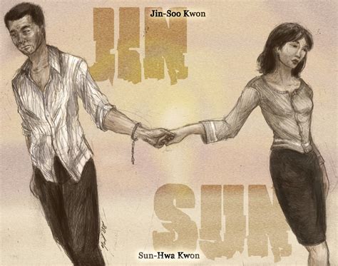 Sun And Jin Lost Fan Art 1742486 Fanpop