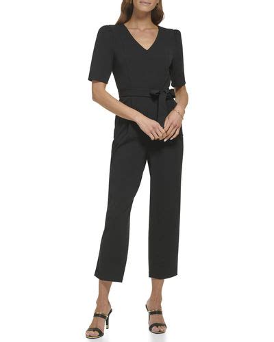 Black DKNY Jumpsuits And Rompers For Women Lyst