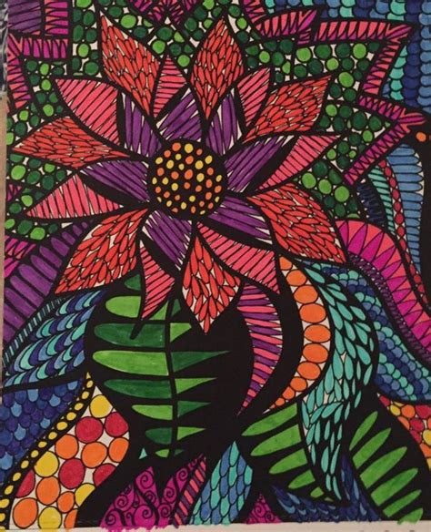 Colorit Colorful Flowers Volume Free Coloring Page Colorist Melissa