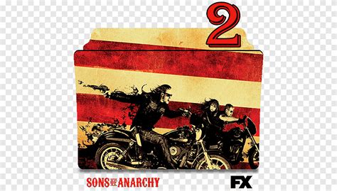 Sons Of Anarchy Series And Season Folder Icons Sons Of Anarchy S02 Png Pngegg