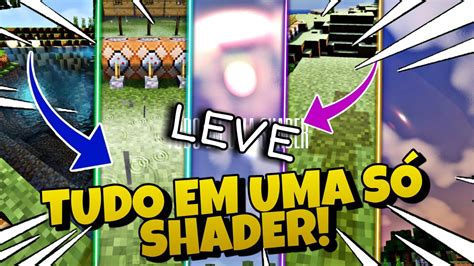 Melhor Textura Shader Ultra Realista E Leve Para Minecraft Pe Bedrock