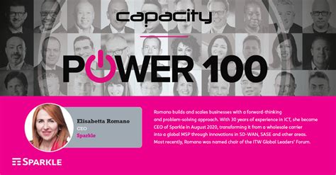 2022 Capacity Media Power 100 Sparkle