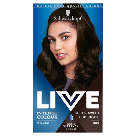 Schwarzkopf Live Intense Colour Brown Hair Dye Bitter Sweet Chocolate