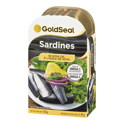 Gold Seal Wild Sardines In Soya Oil Stongs Market