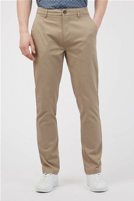 Sand Danny Super Stretch Slim Chinos Men S Bottom Yd AU Atelier Yuwa