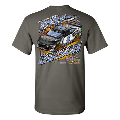 Kyle Larson 5 Bristol Inaugural Dirt Race Tee Shop The Hendrick