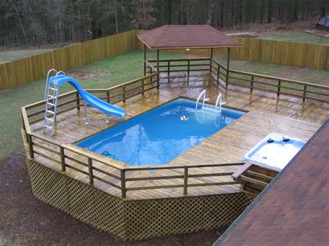 Above Ground Pools With Decks 42 Beautiful Examples An Essential Guide For Those Looking At