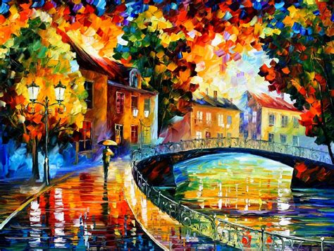 My first love was Painting. Leonid Afremov works | Pretty Little Writer