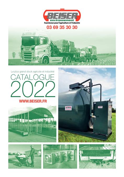 Calaméo Catalogue Beiser Environnement 2022