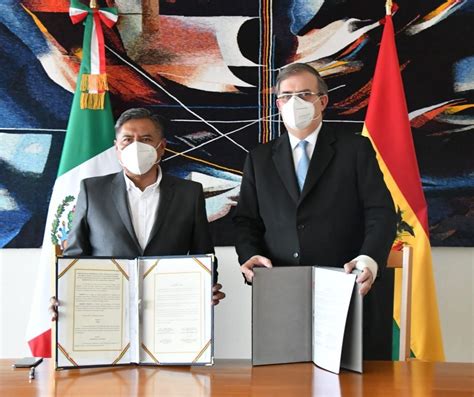 Cancilleres de Bolivia y México sostienen reunión bilateral previa al