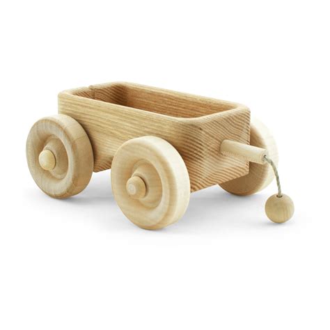 Wooden Toy Trailer Happy Go Ducky