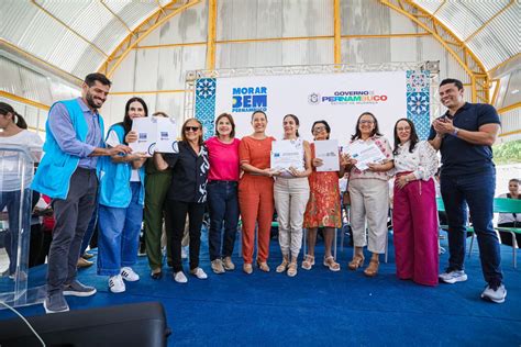 Morar Bem Pe Governadora Raquel Lyra Entrega Chave De Novas