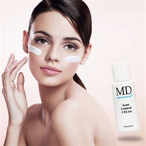 Md Complexion Factor Acne Control Cream Acne Spot Treatment Prevents