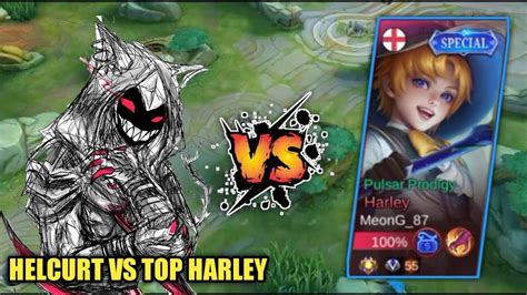 HELCURT VS TOP HARLEY TOP GLOBAL HELCURT MLBB YouTube