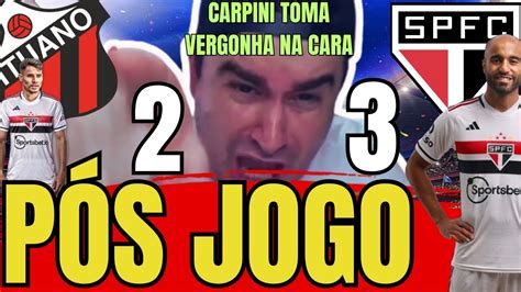 P S Jogo Spfc X Ituano L Capini Toma Vergonha Vc Treina O Spfc L