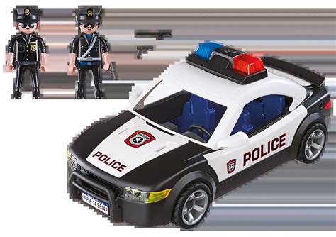 Playmobil City Action Police Cruiser Playset With Figures 5673