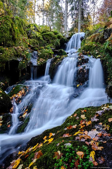 Cascade Cascade De La Serva Natzviller Alsace France