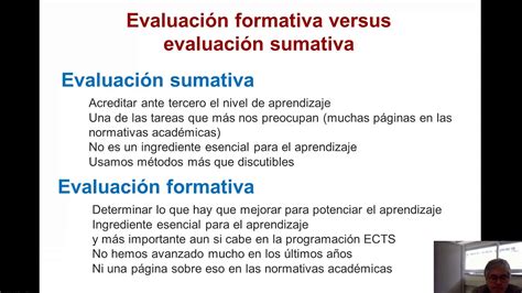 Evaluacion Formativa Y Sumativa