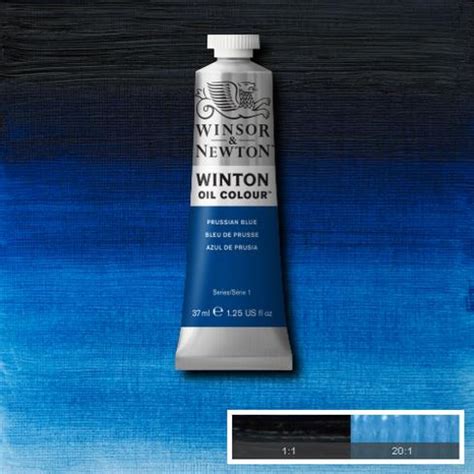 Winsor Newton Winton Oil Colour Prussian Blue 37 Ml Arthipo