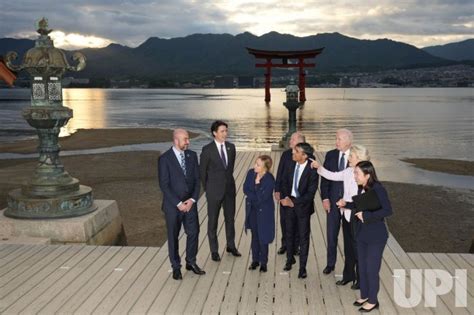 Photo G Leaders Gather In Hiroshima Jap Upi