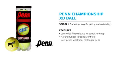 PENN TENNIS BALLS - Game One