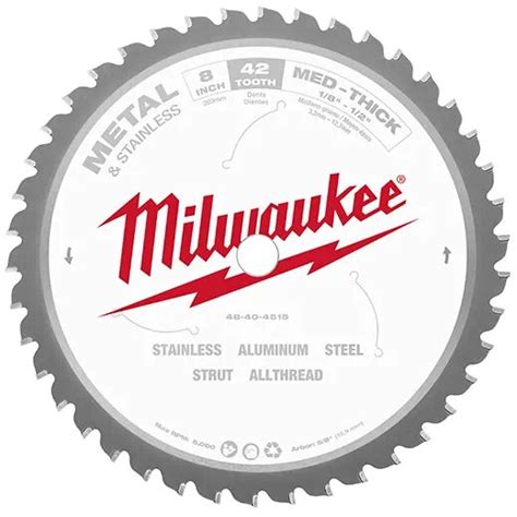 Milwaukee Hoja De Sierra Circular Para Corte De Aluminio De 14