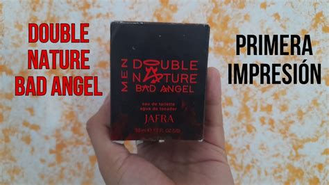 Nuevo DOUBLE NATURE BAD ANGEL MEN JAFRA Primera Impresión